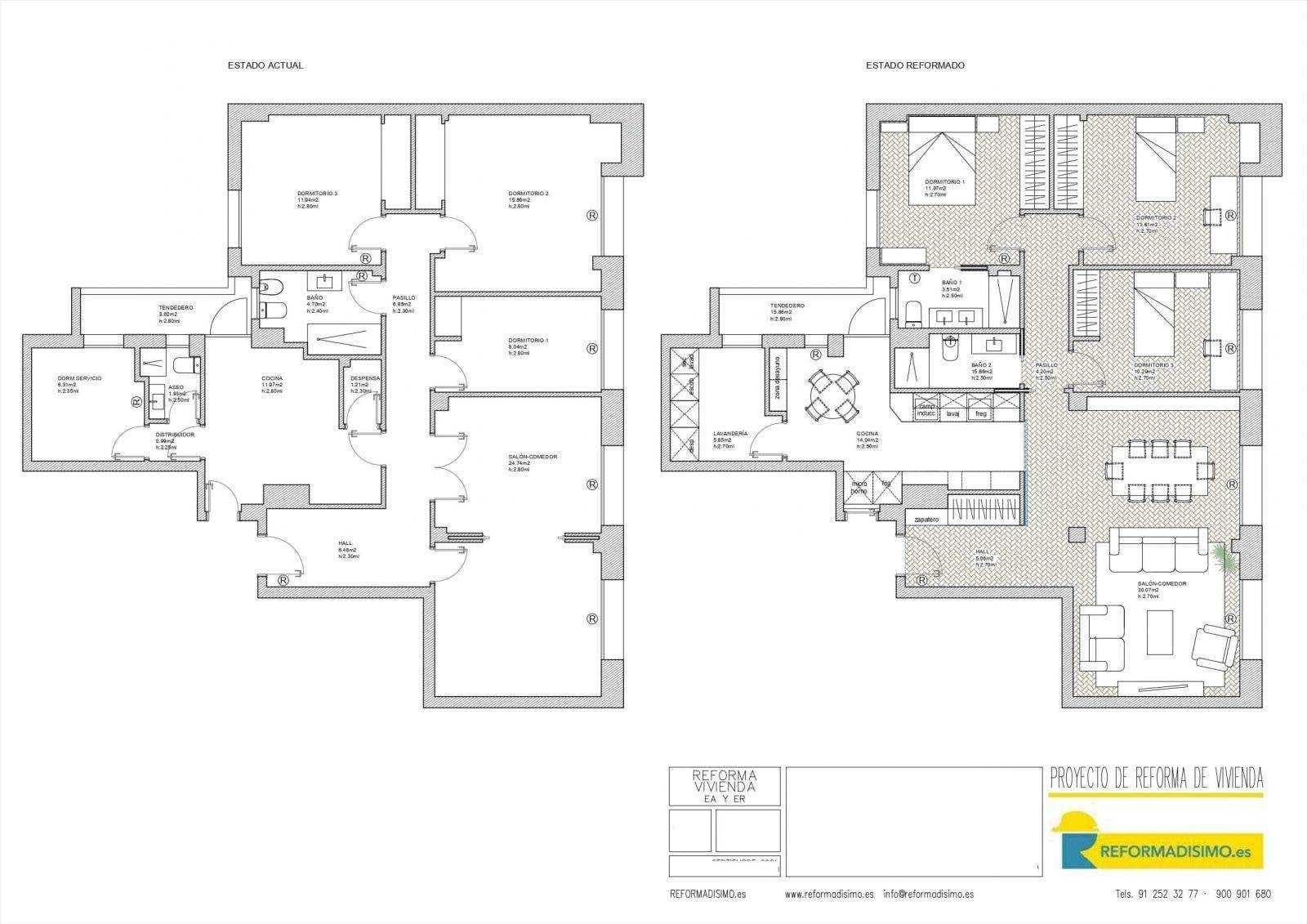 Reforma integral en Recoletos, Madrid — 130 m² (2023)