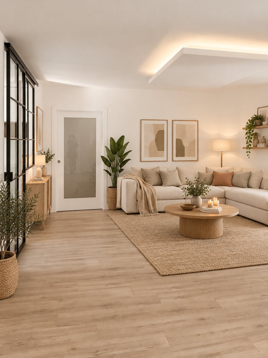 El piso familiar, capítulo dos, con muebles añadidos con IA