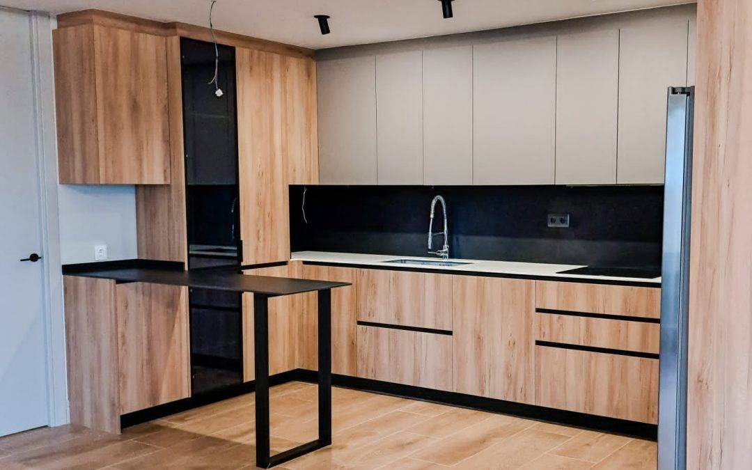 Reforma Vivienda con cocina abierta al salón