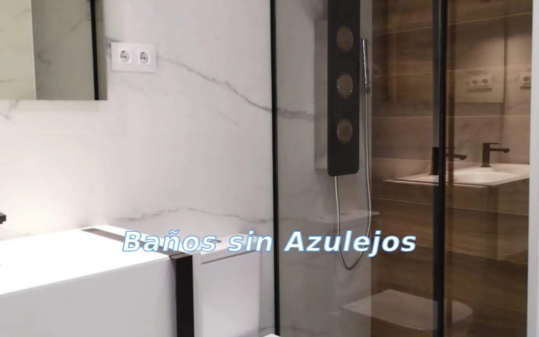 baños sin azulejos
