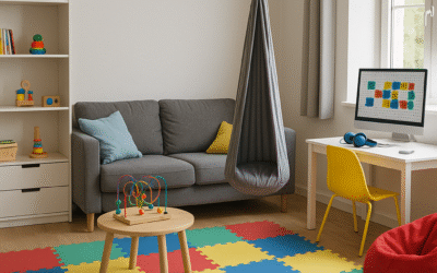 La guía completa para adaptar tu hogar a la neurodiversidad: consejos de diseño emocional, iluminación regulable, texturas amigables y espacios de calma.