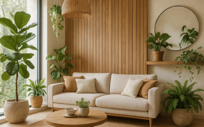 Diseño biofílico: conecta tu hogar con la naturaleza