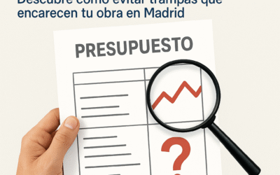 Presupuesto reforma engañoso: descubre cómo evitar trampas que encarecen tu obra en Madrid. Transparencia y consejos prácticos para no caer